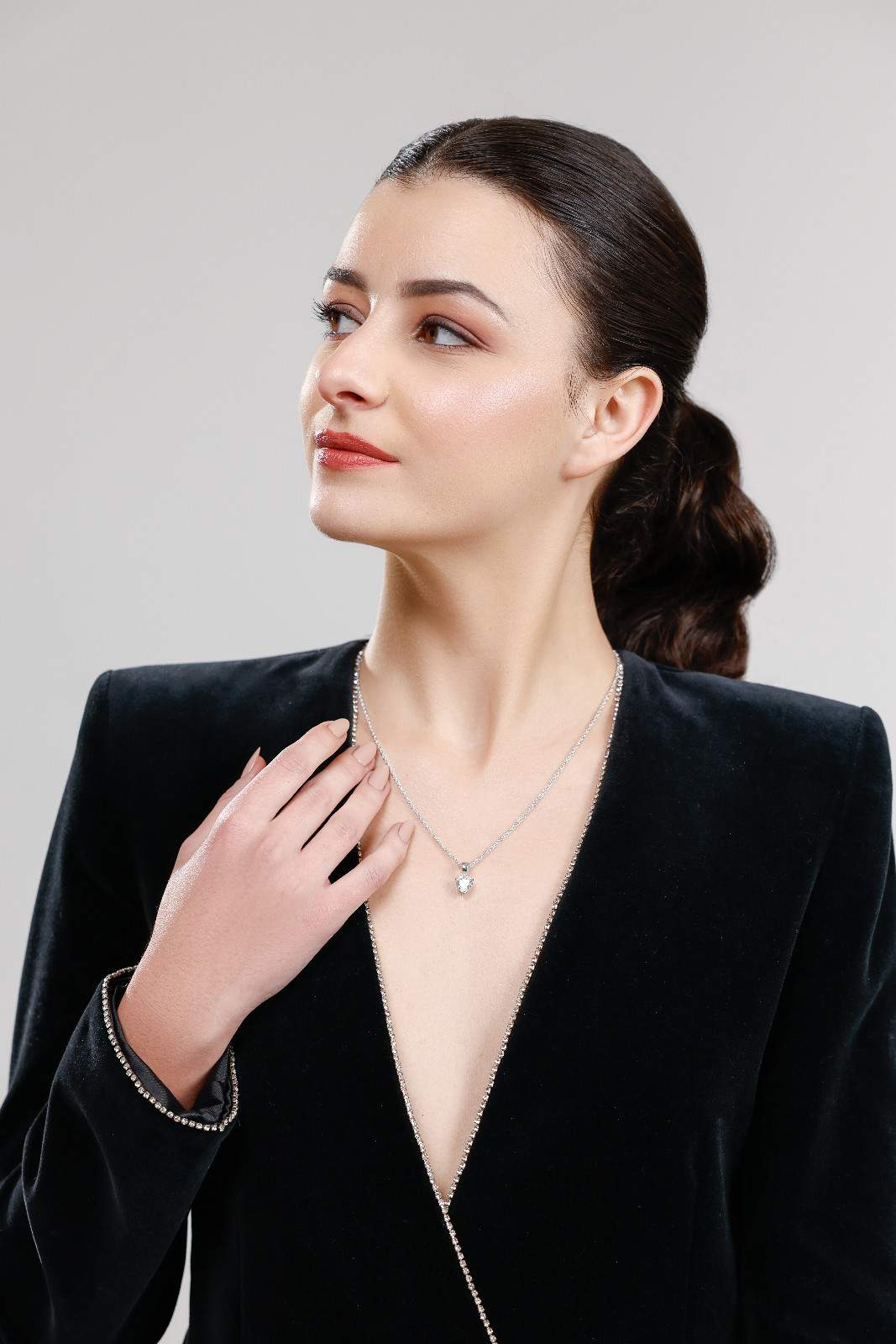 Moonlit Heart Pendant